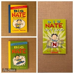 3 Big Nate Books - EUC